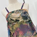 Irregular Tie-Dye Camisole Top